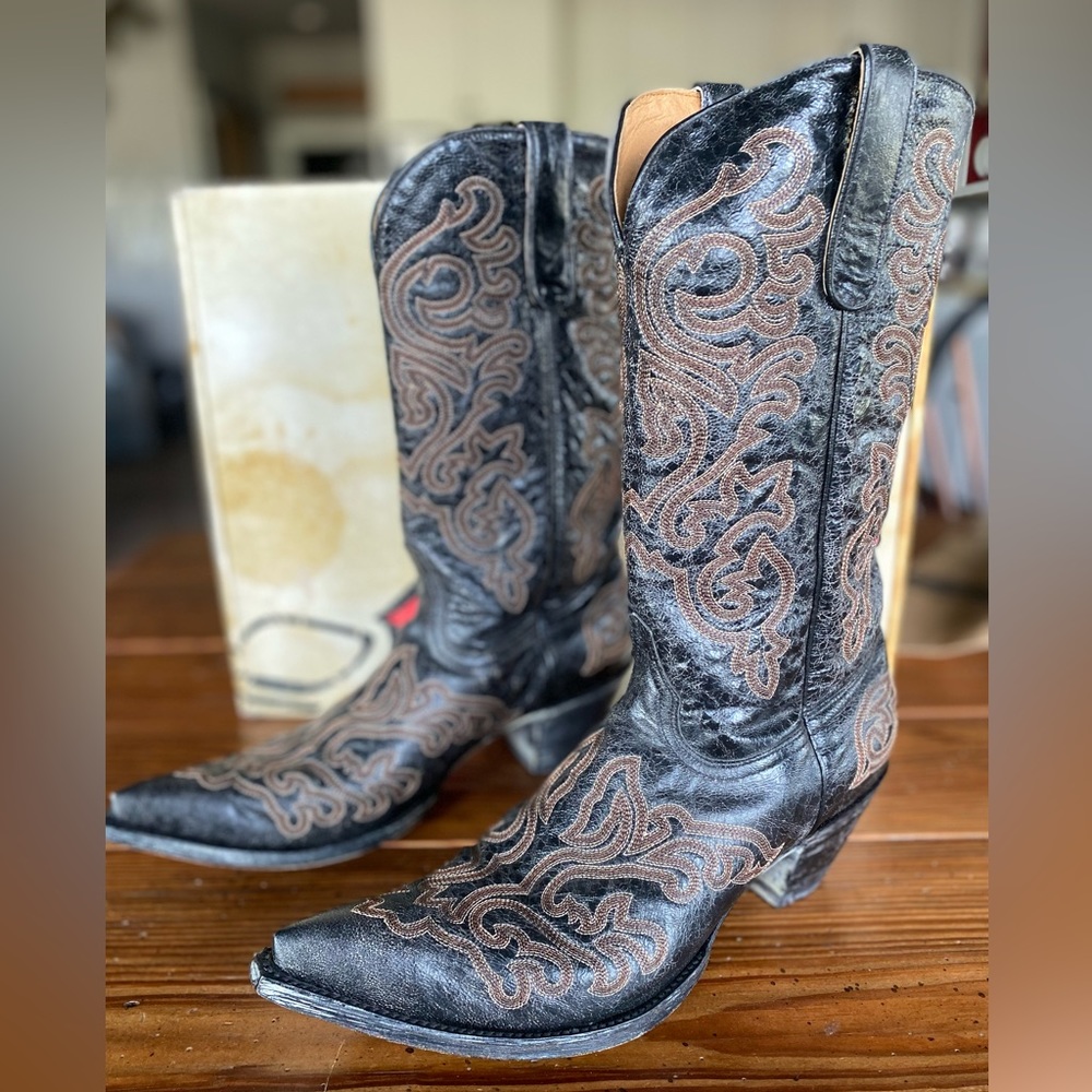 Yippee Kay Ye by Old Gringo Cowboy Boots, sz 10